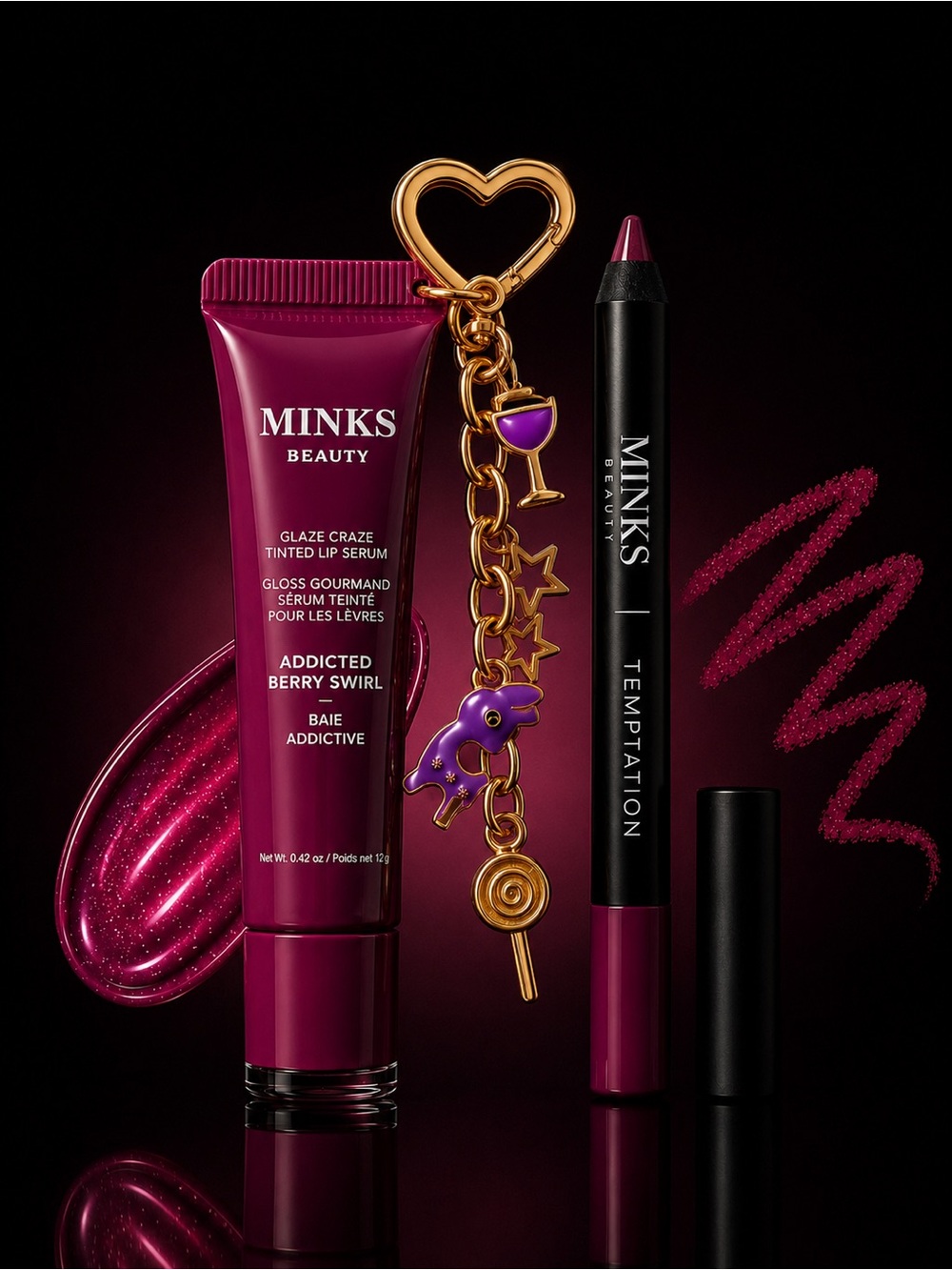 Addicted Berry Swirl - Tinted Lip Serum
